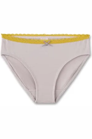 Sanetta Mädchen-Slip Flieder | Hochwertige und nachhaltige Unterhose für Mädchen aus Baumwolle. Unterwäsche für Mädchen 128