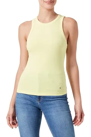 Tommy Hilfiger Slim 5X2 Rib Tank TOP NS Andere Strickoberteile Damen, , 3XL