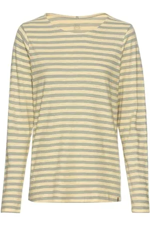 Camel Active Damen Streifenshirt aus Organic Cotton Womenswear-XL