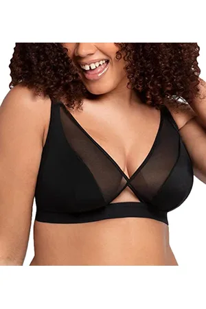 Curvy Kate Damen Get Up and Chill Bralette BH, Undurchsichtige, , 75F
