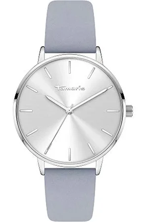 Tamaris Damen Analog Quarz Uhr mit Leder Armband TT-0004-LQ