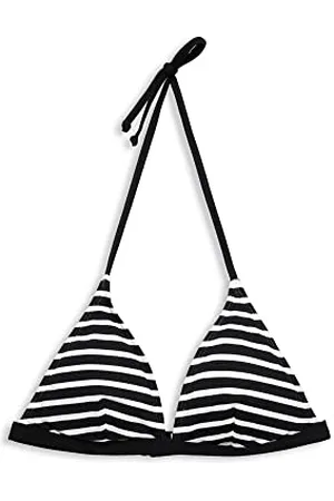 ESPRIT Damen Hamptons Beach Ay Rcs Pad.haltern Bikini, Black 38/75 A EU