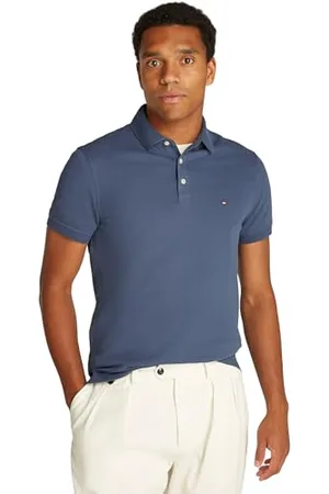 Tommy Hilfiger Herren Poloshirt Kurzarm 1985 Slim Fit, , 3XL