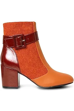 Joe Browns Damen Kordel-Detail und Schnallen, Blockabsatz Stiefelette, Multi, 41.5 EU Weit