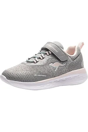 KangaROOS Unisex-Kinder KQ-Fleet EV Sneaker, Vapor Grey/Frost Pink 2063, 30 EU