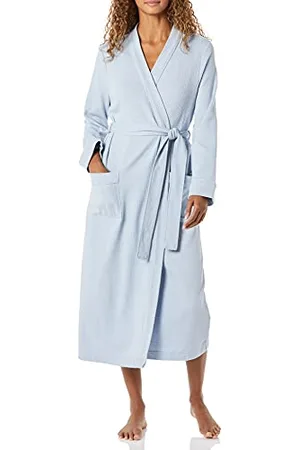 Amazon Damen Leichter Waffel-Bademantel, Lang (Erhältlich In Übergröße), , M