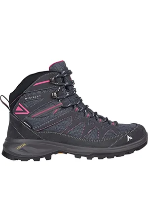 mc kinley McKinley Damen Vulcanus Stiefel, Anthracite/Red, 38 EU