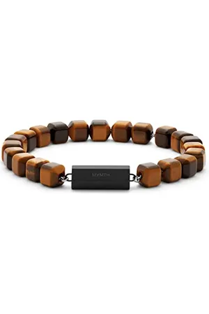 MVMT Armband für Herren Kollektion GEO BEAD BRACELET Mit Steinen aus Tigerauge - 28200239