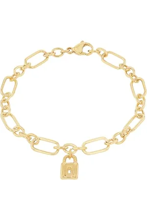 QS by s.Oliver Armband Edelstahl Damen Armschmuck, 20 cm, , Schloss, Kommt in Schmuck Geschenk Box, 2032522