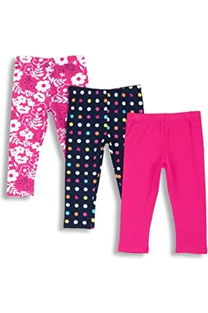 chicco Caprihosen Leggings Set aus Baumwolle, Jogginghose Mädchen, , 7 jahre (pack of 3)