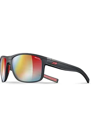 Julbo Herren Renegade Sonnenbrille, Schwarz/Rot, Einheitsgröße