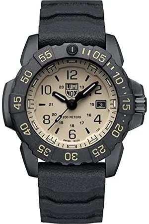 Luminox Herren Analog Quarz Uhr mit Kautschuk Armband XS.3251.CBNSF.Set
