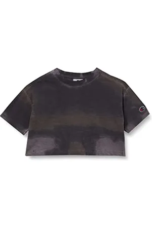 Champion Mädchen Rochester 1919- Logo Tie Dye Oversized T-Shirt, , 3-4 Jahre