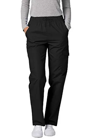 ADAR UNIFORMS Adar Universal Damen Pflegebekleidung - lockere Cargo Hose - 506 - Black - XS