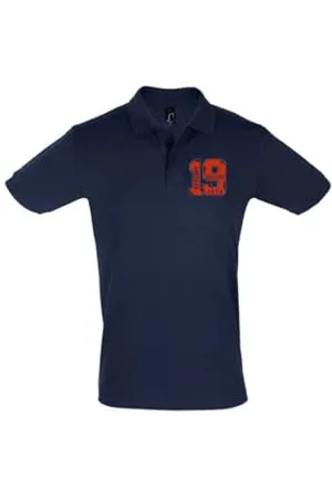 American College Unisex Herren Damen Manner Frauen Polo Shirt, , L