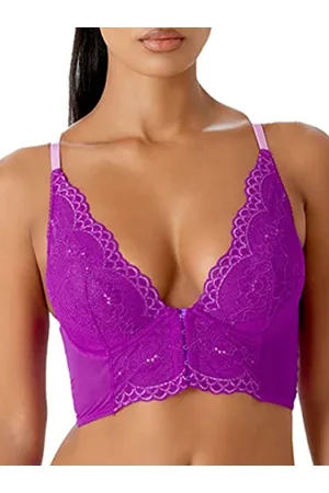 Gossard Damen Superboost Bustier mit tiefem V-Ausschnitt Plunge-BH, Synthetik, , 75D
