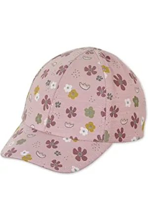 Sterntaler Baby Mädchen Baby Cap Baseball-Cap - Baby Baseball Cap, Kinder Basecap - aus Jersey Baumwolle mit Print - , 45