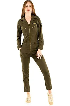 Schott NYC Damen TRJUMP21W Jumpsuit, , S