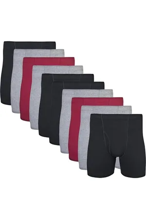 Gildan Herren Unterwäsche mit verdecktem Bund, Boxershorts, Multipack Slip, , X-Large