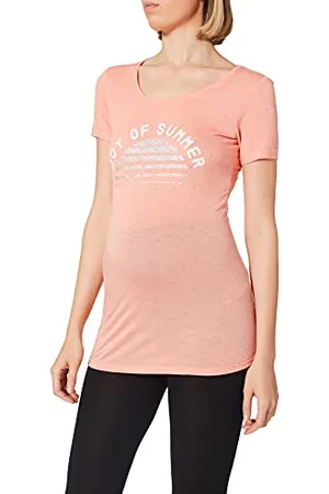 Noppies Damen Tee Dorien Umstandstop, Peach, XS EU