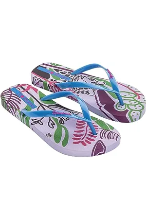 Ipanema Damen Graffiti III FEM Flipflop, Lilac/Blue, 38 EU