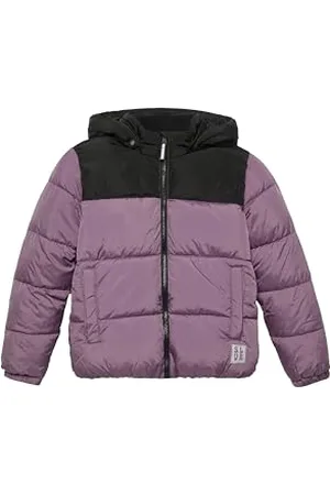 QS by s.Oliver Mädchen 2150576 Steppjacke mit Kapuze, , 176 cm