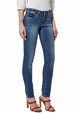 Kaporal 5 Damen FLOREW7JCOB Jeans, Cobaljfon, 33W / 32L