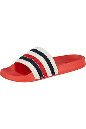 Tommy Hilfiger Damen Badeschuhe Tommy Essential Pool Slide Badelatschen, Rot (Fireworks), 36 EU
