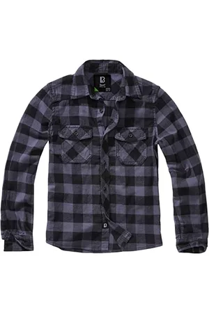 Brandit Kids Check Shirt Long Sleeve, Farbe: , Größe: M 134