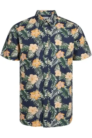 JACK&JONES JUNIOR JJCHILL AOP Shirt SS JNR