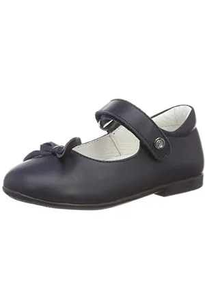 Naturino Ballet-Ballerinas aus Kalbsleder mit Schleife, Hellblau 19