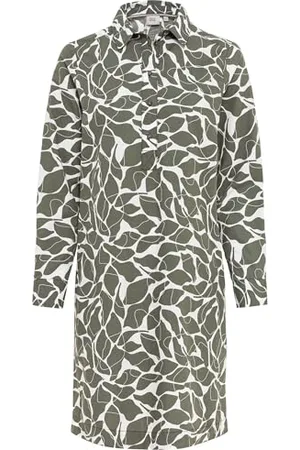 Camel Active Damen Schlupfkleid mit Langen Ärmeln Womenswear-M