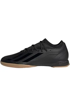 adidas Unisex X Crazyfast.3 Indoor Boots Fußballschuhe, Core Black/Core Black/Core Black, 46 EU