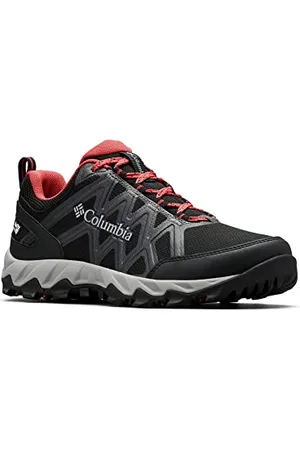 Columbia Peakfreak X2 Outdry WP wasserdichte Wanderschuhe für Damen, Schwarz (Black x Daredevil), 39.5 EU