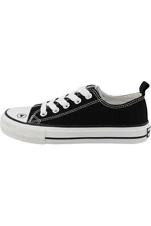 TOM TAILOR 7470120001 Sneaker für Jungen, Black-White, 35 EU
