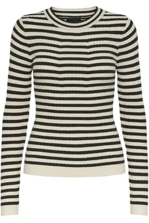 Pieces® Pccrista Ls O-Neck Knit Noos Bc