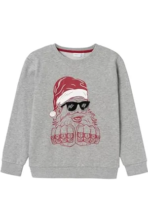 NAME IT Jungen Nkmrollojul Ls Nreg Bru Box Sweatshirt, , 122-128 EU