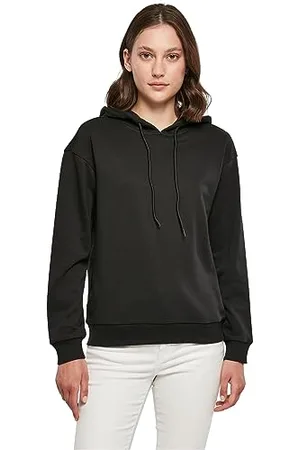 Build Your Brand Damen BY213-Ladies Everyday Hoody Kapuzenpullover, Black, M