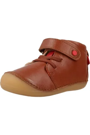 Kickers Jungen Unisex Kinder SONIZIKRO Stiefelette, braun, 25 EU