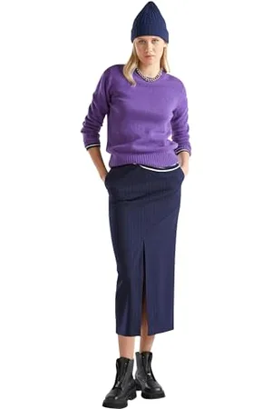 Benetton Damen Trikot G/C M/L 103me1n23 Pullover, , XL