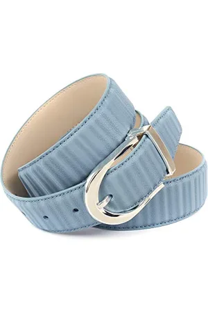 Anthoni Crown Damen Ledergürtel Gürtel, , 90