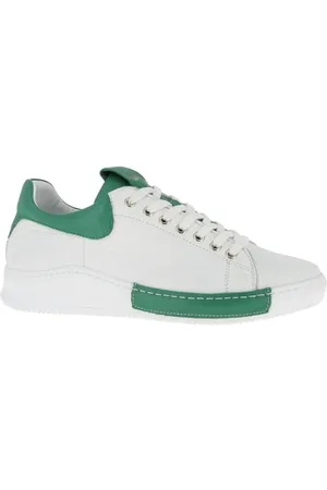Charlotte Of Sweden Damen Sneaker, weiß/grün, 39 EU