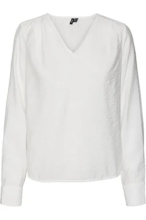 VERO MODA VMLENA LS Pleat TOP WVN NOOS