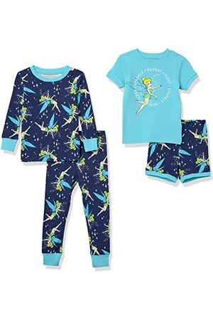 Amazon Disney | Marvel | Star Wars Mädchen Pyjama-Set, 4-Teilig (Zuvor Spotted Zebra), , 3 Jahre