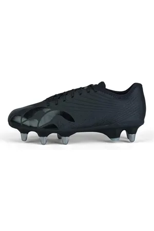 Canterbury Unisex Stamped Grndbrk Pro Stiefel, Schwarz/Silber-Metallic, 42.5 EU