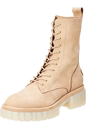 Shabbies Amsterdam Amsterdam Damen SHS1279 lace up Nubuck Leather Ankle Boot, , 38 EU