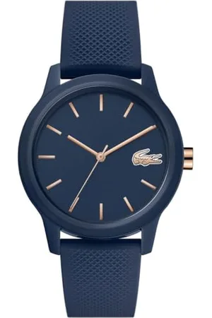 Lacoste Analog Quarzuhr für Damen mit Marinblaues Silikonarmband - 2001067