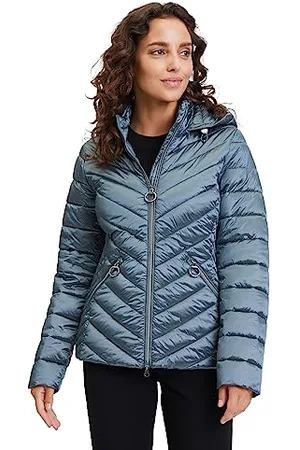Betty Barclay Damen Steppjacke mit Abnehmbarer Kapuze ,38