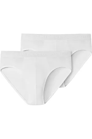 Schiesser Jungen 2 Pack Unterwäsche - 95/5 Organic Bio Baumwolle Größe 92 Bis 140 Slip, , 152 EU