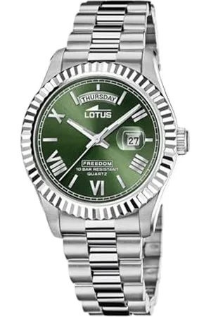 Lotus Herren Armbanduhr aus Edelstahl in der Farbe 41,5mm, Wasserdichtigkeit: 10 Bar, 18854/3